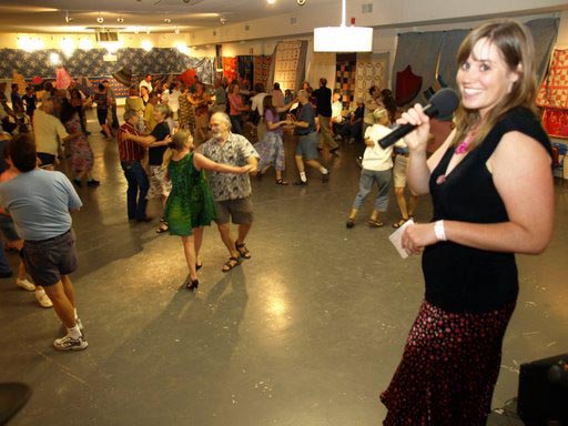 Calling at the ABQ Folk Festival 2008